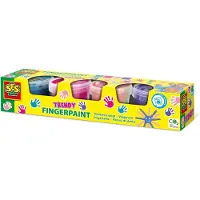 SES Creative SES Peinture au doigt 4col 4x110ml 00392 03920