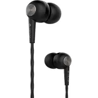 Devia Casque Kintone V2 (3.5mm) noir (Pas de réduction du bruit, Filaire), Écouteurs, Noir