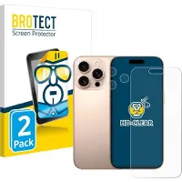 BROTECT Protection Clair (Apple iPhone 16 Pro Max), Téléphone portable : film de protection, Transparent