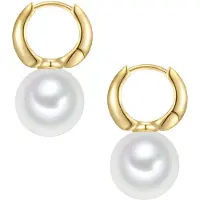 Rafaela Donata Boucles d'oreilles jaune d'or / blanc