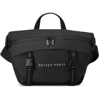 Delsey Sac à bandoulière noir / blanc