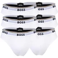 BOSS Slip bleu clair / marron / noir / blanc