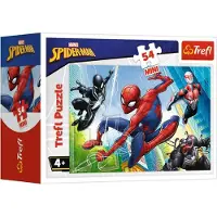 Trefl Puzzle Spiderman : Une équipe 54 pièces