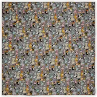 Codello Foulard gris foncé / mélange de couleurs