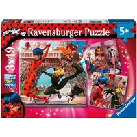 Ravensburger Nos héros Ladybug et Cat Noir 05189