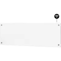 Mill GL500LWIFI3MP Panel Heater avec WiFi Gen 3, 500 W, façade en verre, blanc, Radiateur, Blanc