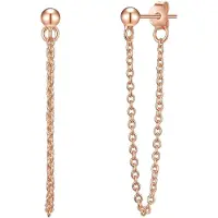 Glanzstücke Boucles d'oreilles or rose