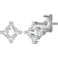 Glanzstücke Boucles d'oreilles argent