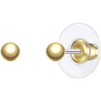 Yokoamii Boucles d'oreilles jaune d'or