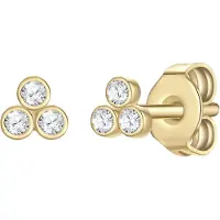 Eastside Boucles d'oreilles jaune d'or