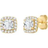 Rafaela Donata Boucles d'oreilles jaune d'or / transparent