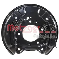 METZGER Plaque de support de frein 6117015 Arrière gauche pour TOYOTA LAND CRUISER (KDJ12, GRJ12)