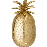 Bloomingville Ananas Ø13xH24 d'or seau à glace cm