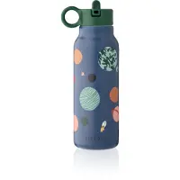 Liewood Récipient isotherme 'Falk' bleu foncé / menthe / vert foncé / mandarine