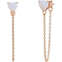 Glanzstücke Boucles d'oreilles or rose