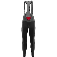Löffler - Culotte de vélo pour hommes, modèle "Men Bike Bib Tights AB GEL", couleur noire, taille 48
