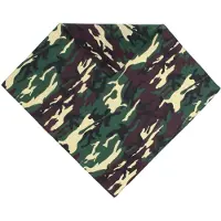 Normani Foulard beige clair / brun foncé / vert foncé / noir