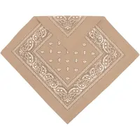 Normani Foulard beige foncé / noir / blanc