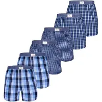 Luca David Boxers ' Olden Glory ' bleu / mélange de couleurs