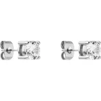 Purelei Boucles d'oreilles 'Pristine' argent / transparent