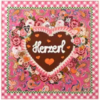 Codello Foulard mélange de couleurs / rose