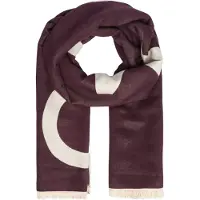 Comma Foulard beige / bordeaux