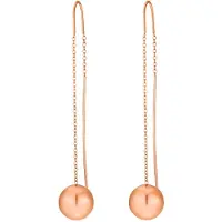 Heidemann Boucles d'oreilles 'Riana' or rose