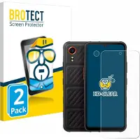 BROTECT Protection Clair (Samsung Galaxy Xcover 7), Téléphone portable : film de protection, Transparent