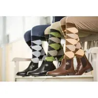 Kerbl Unisexe, Chaussettes de sport, Chaussettes d'équitation Brescia (40 - 42), Bleu