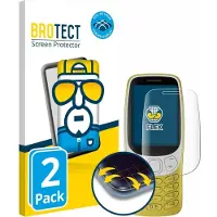 BROTECT Full-Screen Protection (2 pcs, Nokia 3210), Téléphone portable : film de protection, Transparent