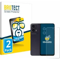 BROTECT Protection Clair (Motorola Moto G35), Téléphone portable : film de protection, Transparent