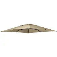 Sun Garden 400-02315 Housse 320x320 100% polypropylène taupe B054 taupe (1 pièce)