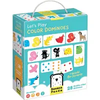 Banana Panda Let's Play Dominos de couleur 2+
