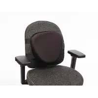 Top-Cousins SoftErgo Premium Back Support, black Sumatra fabric
