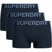 Superdry Boxers bleu-gris / bleu foncé