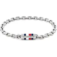 Tommy Hilfiger Bruch Bracelet Argenté Homme
