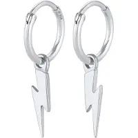 Elli PREMIUM Boucles d'oreilles 'Blitz' argent