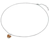 Strandglück Chaîne marron / argent