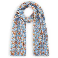 Codello Écharpe bleu / orange / blanc