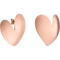 Purelei Boucles d'oreilles 'True Love' or rose