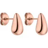 Purelei Boucles d'oreilles 'Droplet' or rose