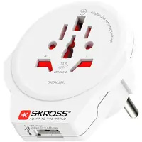 Skross 1302539 Travel Wall Charger Blanc