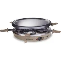 Little Balance Appareil à raclette 3en1 6 personnes 1200w - - 8692 - happy cheese trio 1200