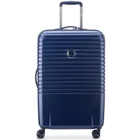 Delsey PARIS trolley Caumartin + 4 Double Rolls Trolley 70 Steel Blue bleu 69cm