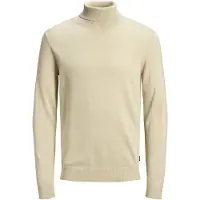 Jack & Jones Pull Fin Col Roulé Coton Mélangé Homme Jack & Jones