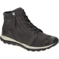 Gabor Comfort : Bottines, chaussures à lacets, bottes à lacets, couleur gris, style décontracté