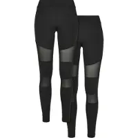 Urban Classics Tech Mesh Leggings 2 Units Noir 3XL Femme
