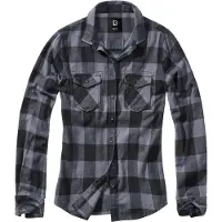 Brandit Amy Long Sleeve Shirt Gris M Femme