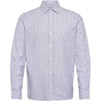 Mos Mosh Chemise bleu clair / blanc