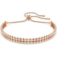 Swarovski Bracelet 'Matrix' or rose / transparent